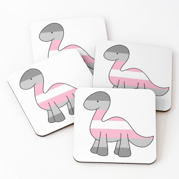 Item preview, Demigirl Pride Dino designed and sold by vanillagutz.