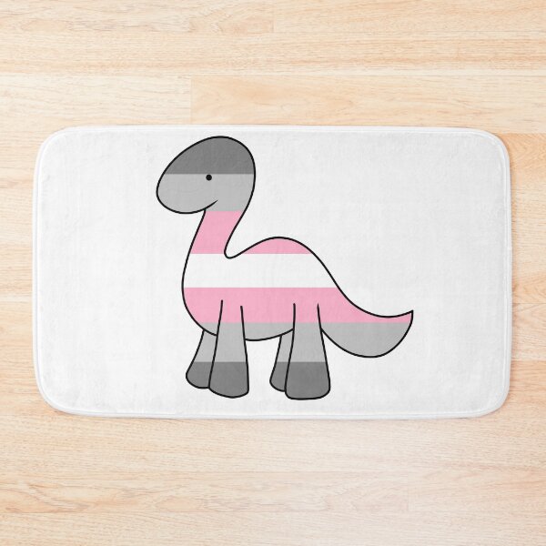 Item preview, Demigirl Pride Dino designed and sold by vanillagutz.