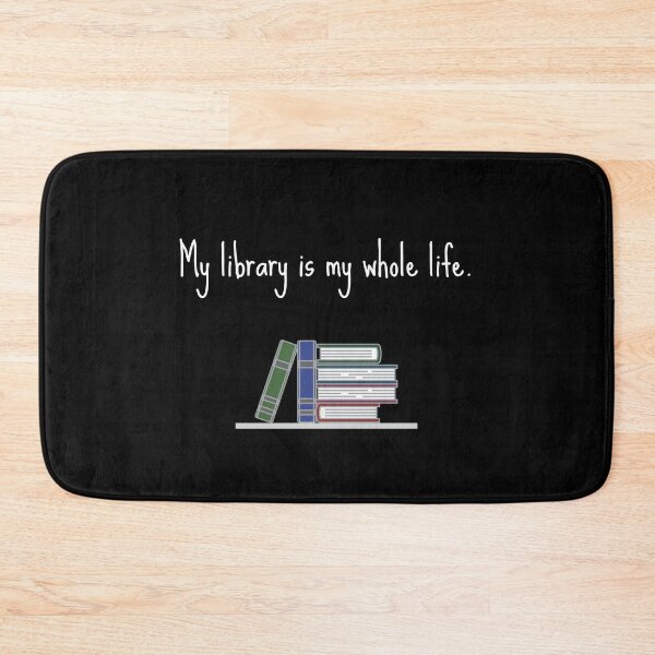 Item preview, My library is my whole life designed and sold by malo Barbier.