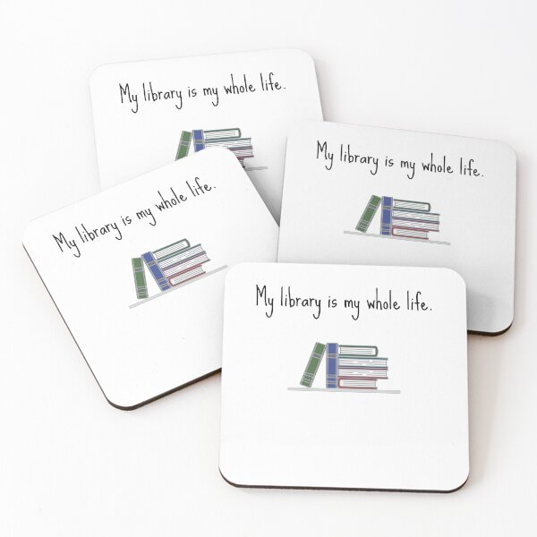 Item preview, My library is my whole life designed and sold by malo Barbier.