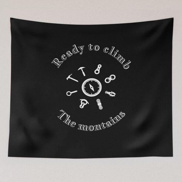 Item preview, Ready to climb the mountains designed and sold by malo Barbier.