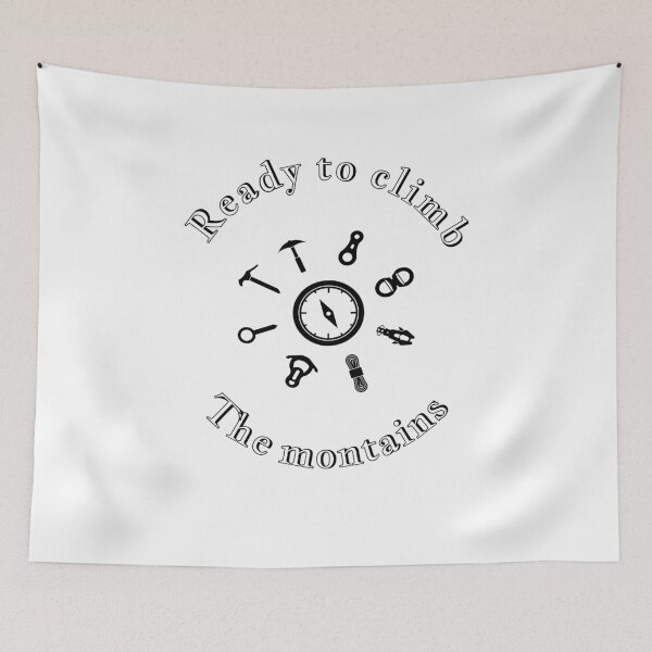 Item preview, Ready to climb the mountains designed and sold by malo Barbier.