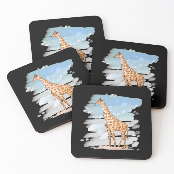 Item preview, Giraffe African Savannah Animals Zoo Safari Park Lover Gift designed and sold by Maljonic.