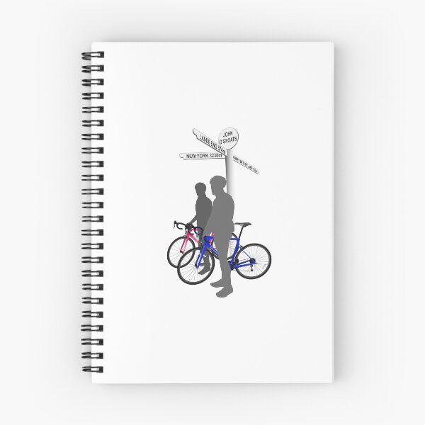 Item preview, John O'Groats Signpost Cycling couple designed and sold by cycleexplorers.