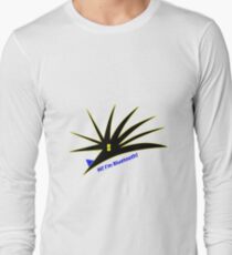 Bluetooth bug vector with text Long Sleeve T-Shirt