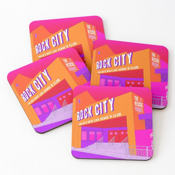 Item preview, Rock City nightclub Nottingham illustration print designed and sold by niamhburke16.