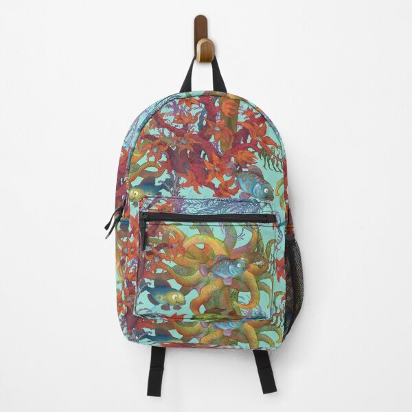 Item preview, Coral reef. Fish, corals, aquatic plants designed and sold by fairytaleprints.