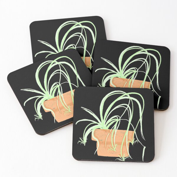 Item preview, Spiderplant chalk design no background designed and sold by LadyOfArden.