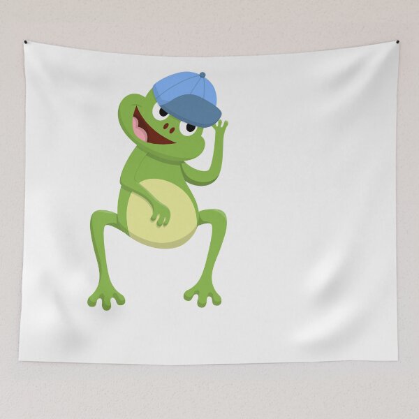 Item preview, Frog, frog with cap designed and sold by bernd49.