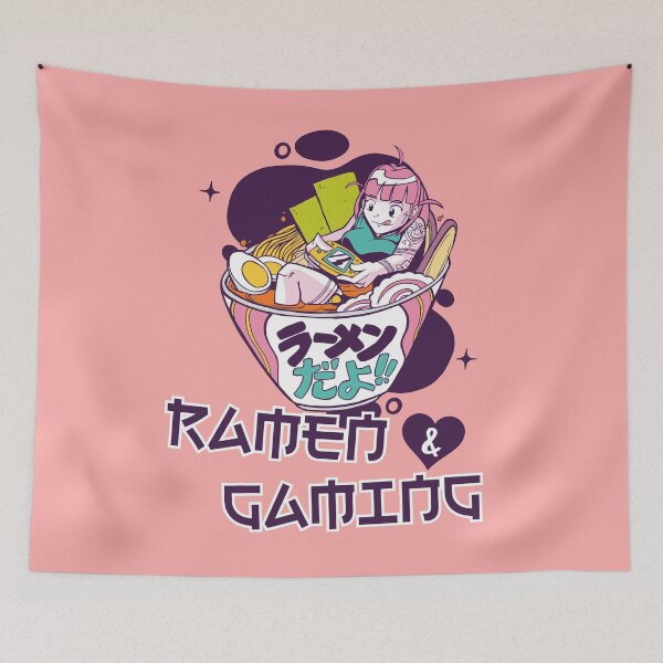 Item preview, Ramen & Gaming Loving Girl designed and sold by Frosty1489.
