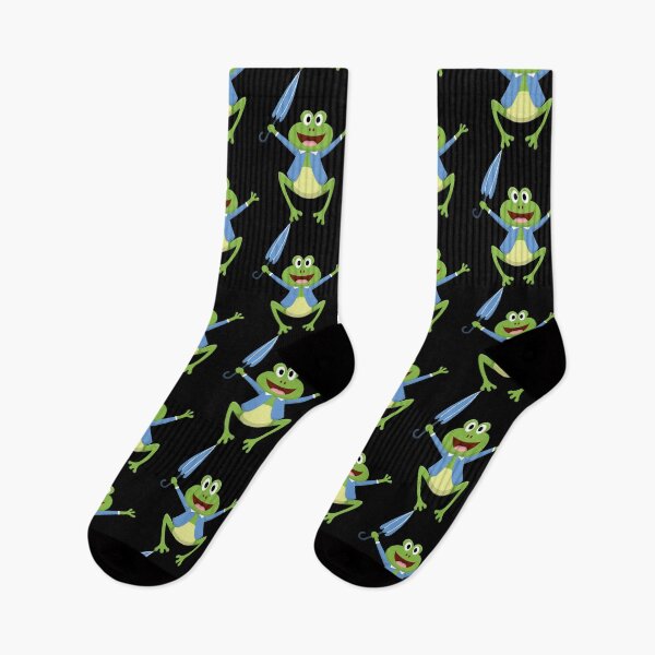Item preview, Frog. Frog with umbrella and blue jacket designed and sold by bernd49.