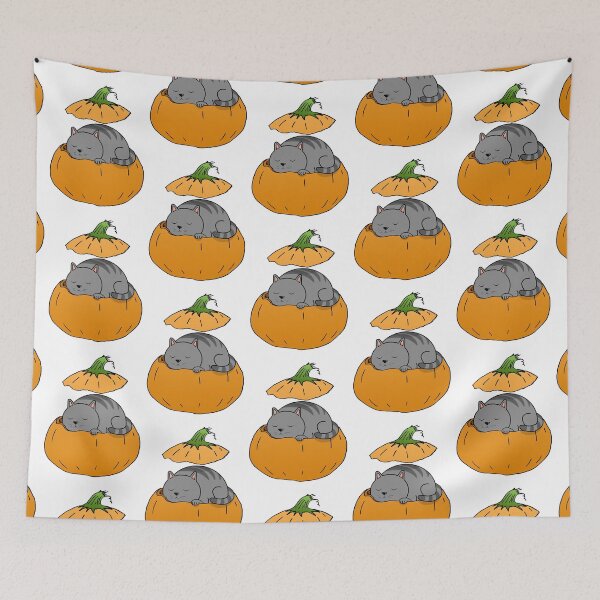 Item preview, Cat in a Pumpkin (Sticker) designed and sold by Justin Shea.