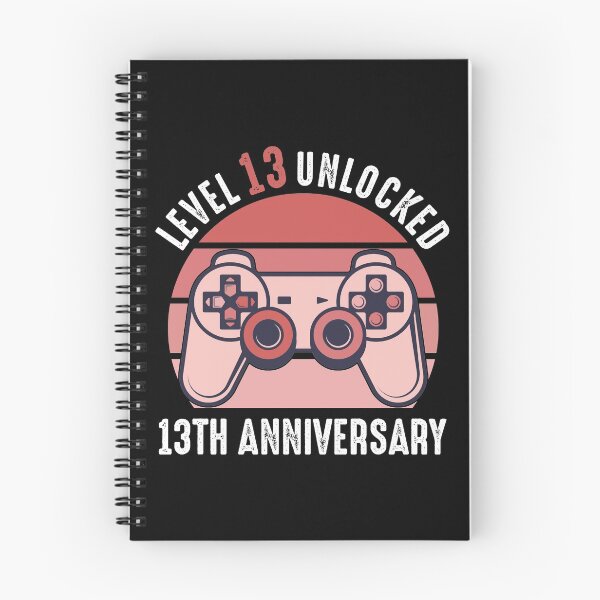 Item preview, Level 13 Unlocked 13th Anniversary Gamer designed and sold by RandomStuffShop.