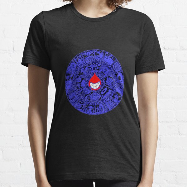 The Drop in Blue and Black Essential T-Shirt