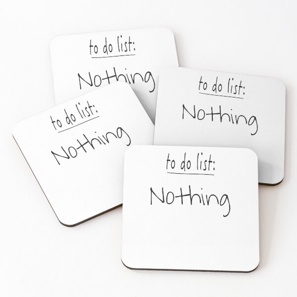 Item preview, To do list nothing designed and sold by malo Barbier.