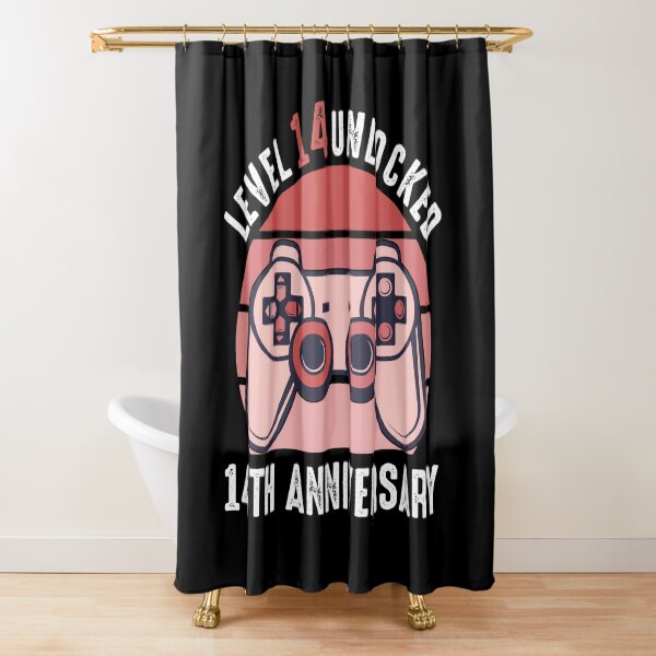 Item preview, Level 14 Unlocked 14th Anniversary Gamer designed and sold by RandomStuffShop.