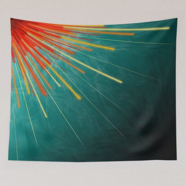 Item preview, Aqua Starburst designed and sold by SirkDesignsLtd.