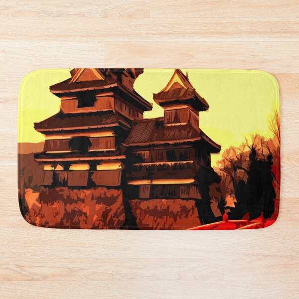 Item preview, Templo de Japón - Templo Japão Pintura Digital - Pintura Digital - Cómics - Mangá - Lo-Fi designed and sold by RazzArt.