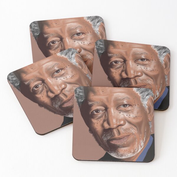 Item preview, Digital Painting of Morgan Freeman  designed and sold by dmcdraw.