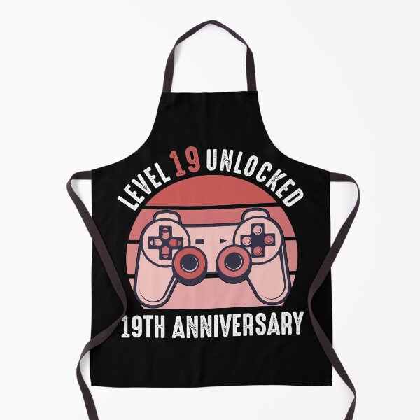 Item preview, Level 19 Unlocked 19th Anniversary Gamer designed and sold by RandomStuffShop.