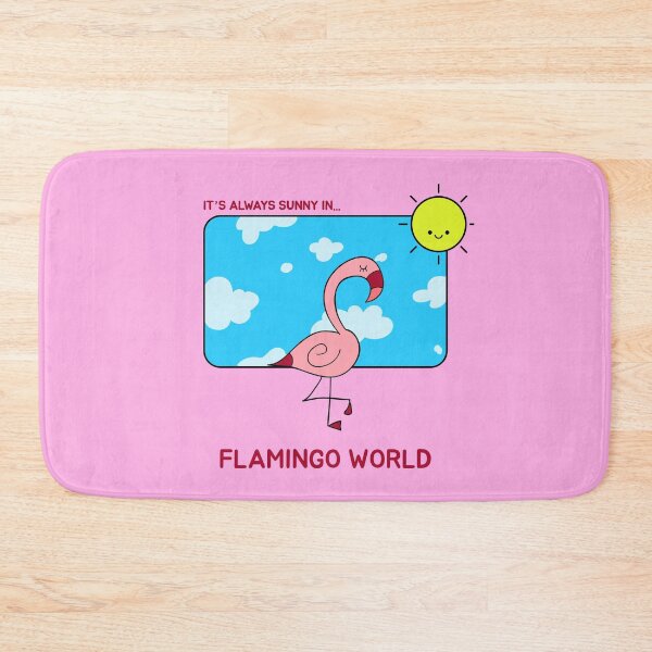 Item preview, It's Always Sunny in Flamingo World designed and sold by ittybittyowl.