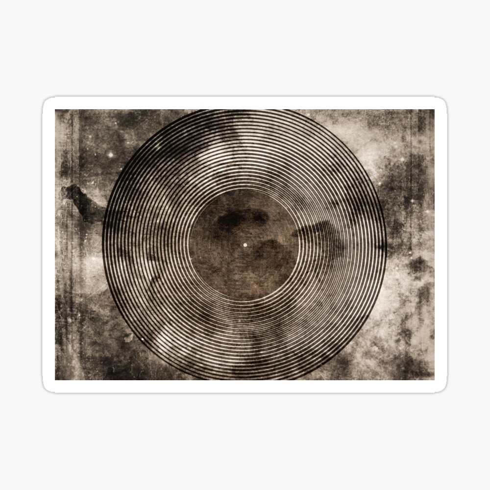 vintage vinyl records retro music dj art old vinyl photographic print by ddtk redbubble