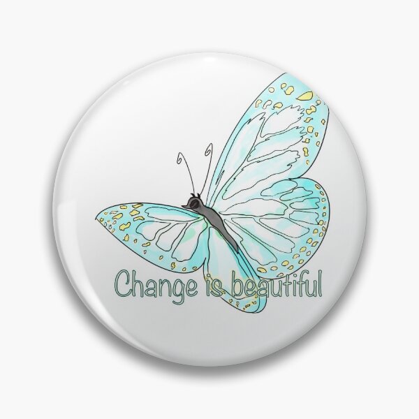 Item preview, Change is beautiful designed and sold by aba-creations.