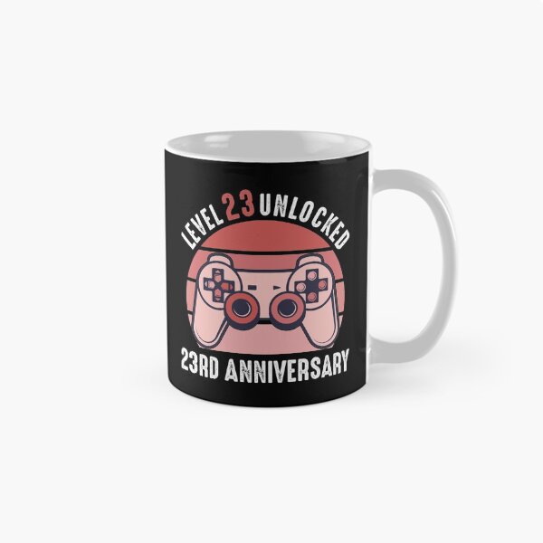 Item preview, Level 23 Unlocked 23rd Anniversary Gamer designed and sold by RandomStuffShop.