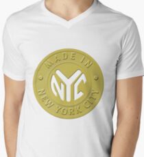 Made In New York Men's V-Neck T-Shirt