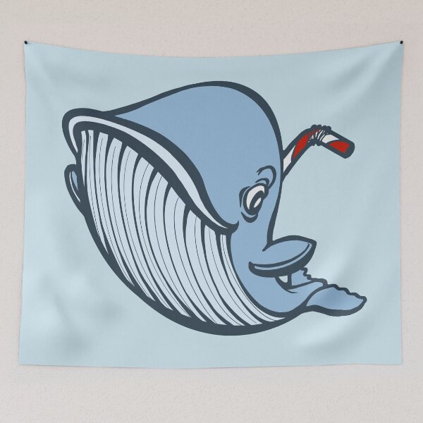 Item preview, Whale with a Straw or Save Our Oceans! designed and sold by RJKpoyp.
