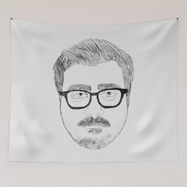 Item preview, Eddy Burback Police Sketch designed and sold by Hiimtrace.