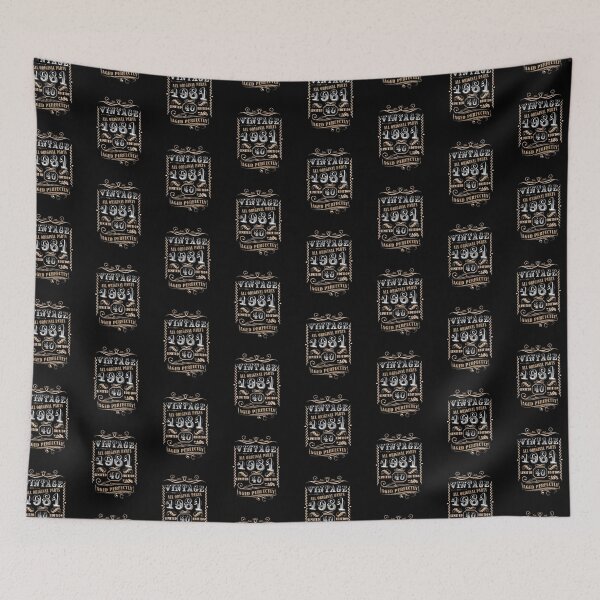 Item preview, Vintage 1981 - 40th Birthday Gift For Men  designed and sold by eulonix.