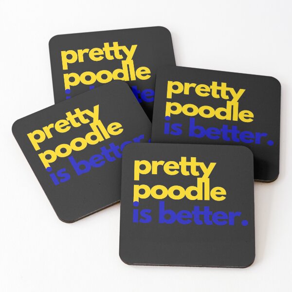 Item preview, Pretty Poodle Is Better SGRHO - Greek Lifestyle Shop designed and sold by GLifestyle.