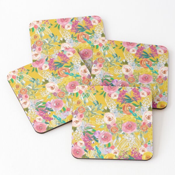 Item preview, Autumn Blooms floral pattern designed and sold by TheCatmeow2000.
