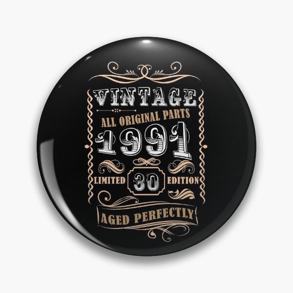 Item preview, Vintage 1991 - 30th Birthday Gift For Men  designed and sold by eulonix.