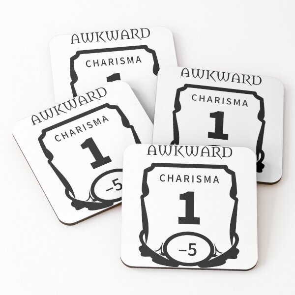 Item preview, Charisma Is My Dump Stat designed and sold by princesnoozy.