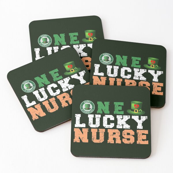 Item preview, One Lucky Nurse - St. Patrick's Day  designed and sold by Ellisen Prints.