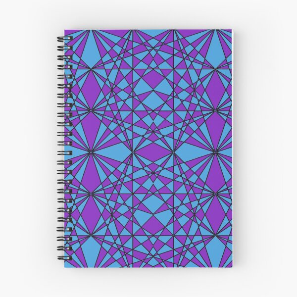 Item preview, Blue purple geometric pattern designed and sold by Creativeart1974.