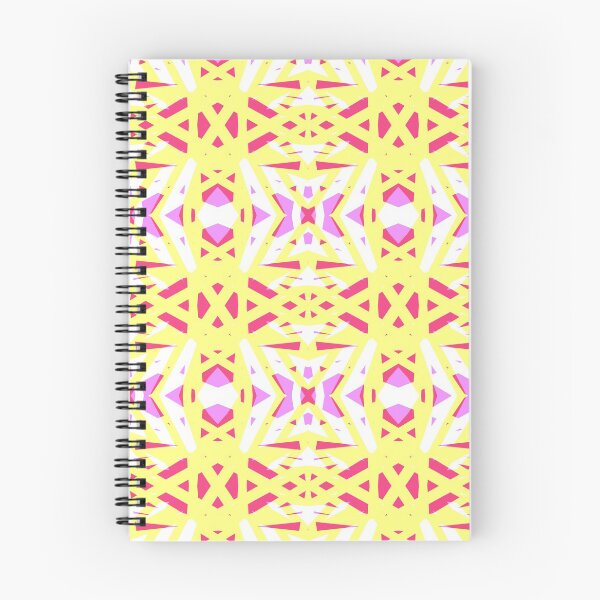 Item preview, Maximalist Warm Colours Summer Yellow Pink White Red Geometric Lattice Pattern designed and sold by PatternPerfect.