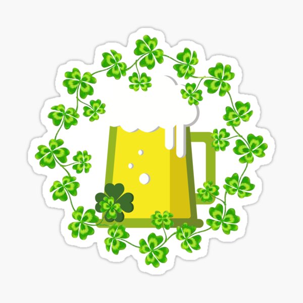 St Patricks Day Sticker