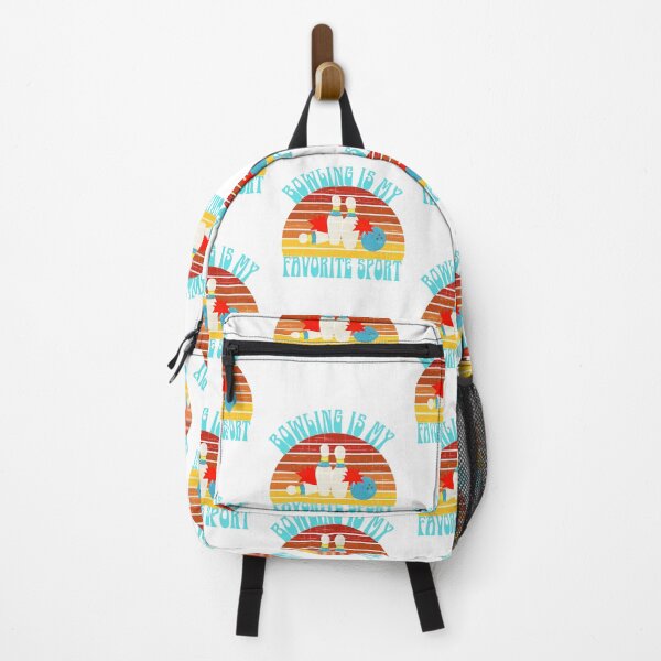 Item preview, Vintage Retro Sunset Bowling is My Favorite Sport designed and sold by Beluved.