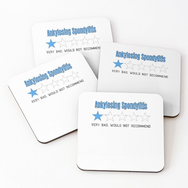 Item preview, Ankylosing Spondylitis Very Bad Would Not Recommend One Star Rating designed and sold by NadzeyaD.
