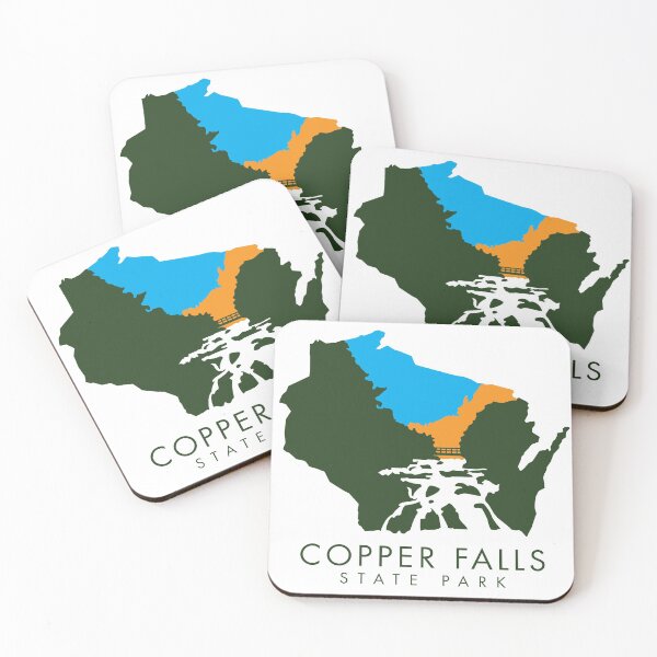 Item preview, Copper Falls State Park Wisconsin designed and sold by gstrehlow2011.
