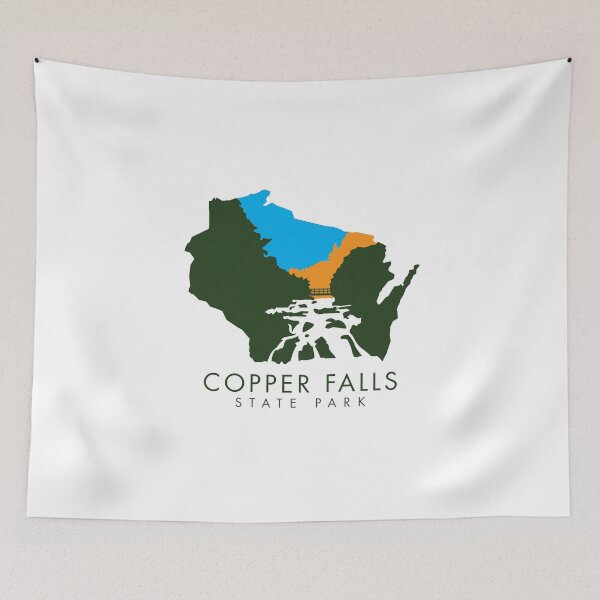 Item preview, Copper Falls State Park Wisconsin designed and sold by gstrehlow2011.