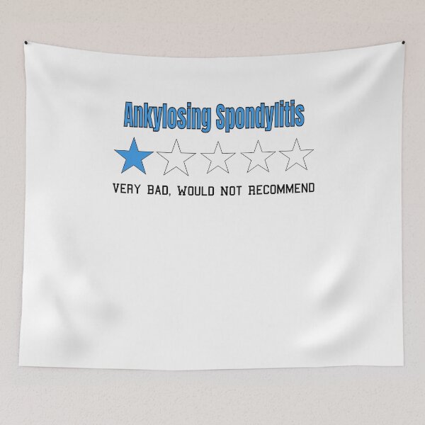 Item preview, Ankylosing Spondylitis Very Bad Would Not Recommend One Star Rating designed and sold by NadzeyaD.