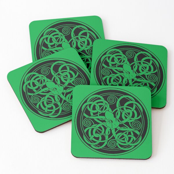 Item preview, The Cyclic Celtic Octopus Takes on the Color of the Background!  designed and sold by RJKpoyp.