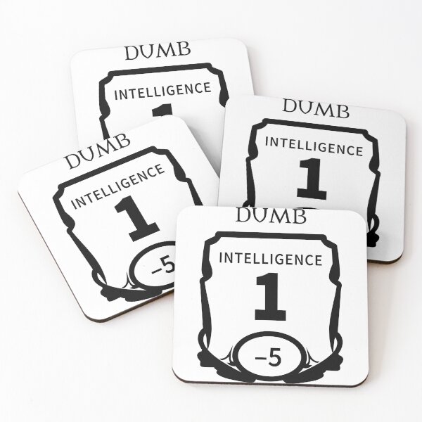 Item preview, Intelligence Is My Dump Stat designed and sold by princesnoozy.