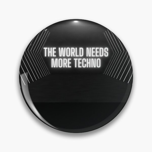 Item preview, The world is techno designed and sold by HugsAndSnacks.