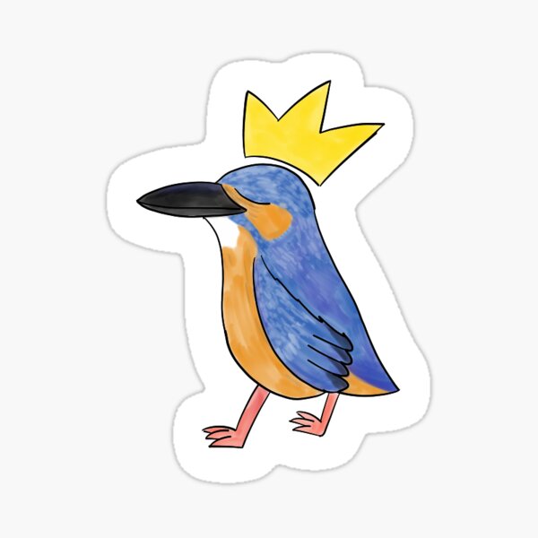 chin up, king! Sticker