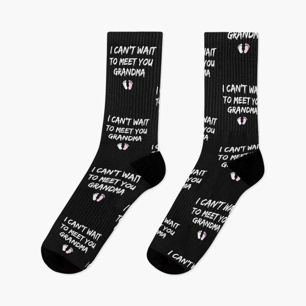 Item preview, I Can't Wait To Meet You Grandma, Funny Gift for my Best Grandnanny designed and sold by HananDesign13.